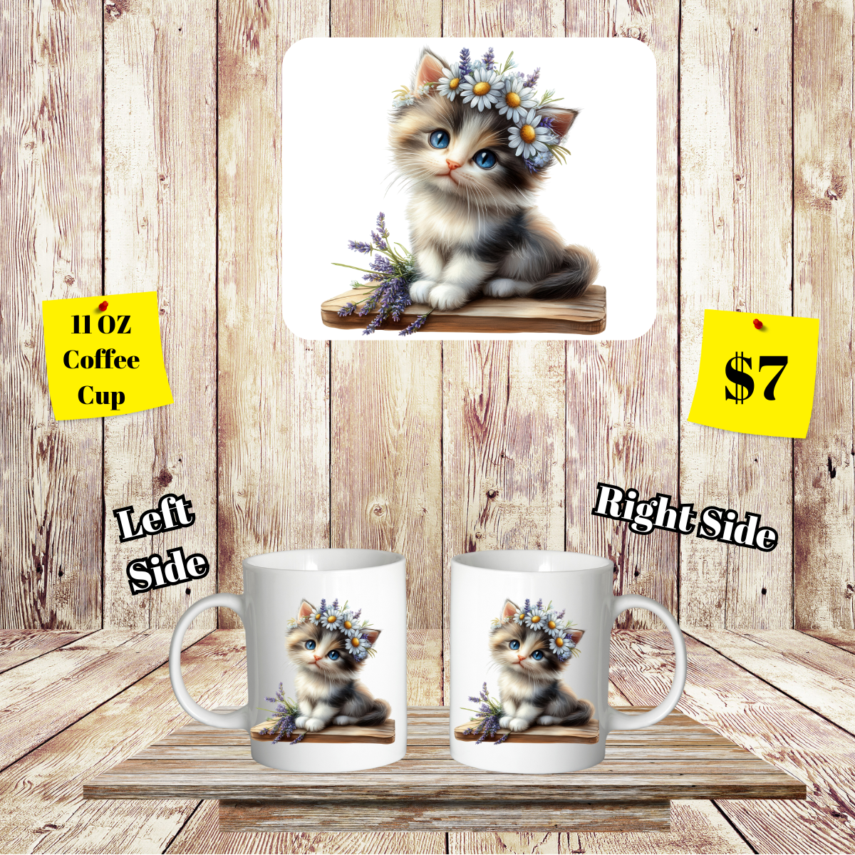 Kitty Cuddle Coffee Cup Collection