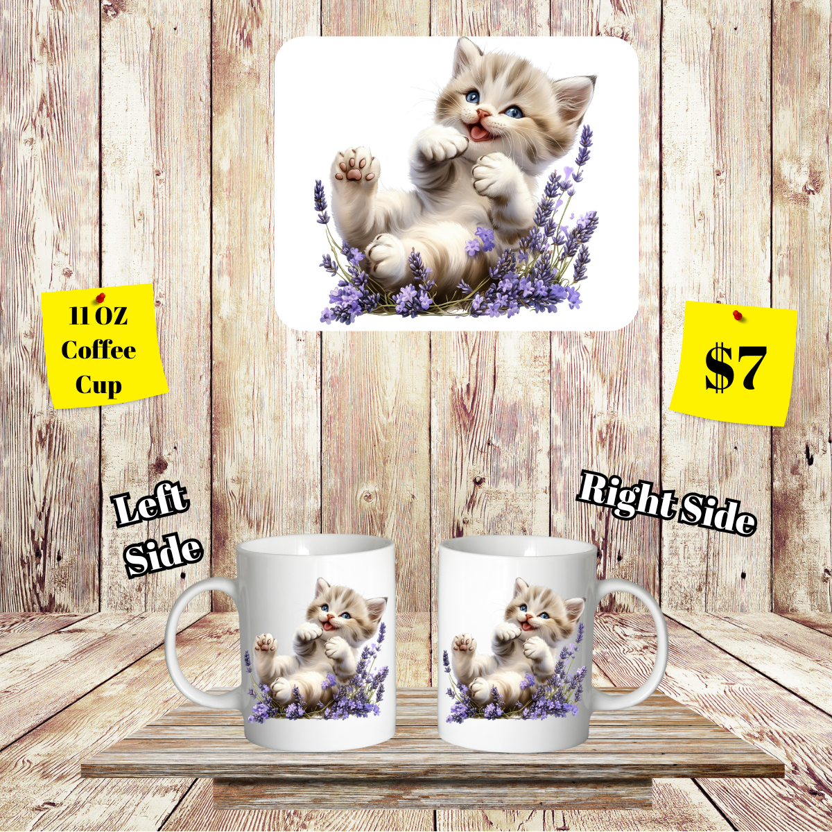 Kitty Cuddle Coffee Cup Collection