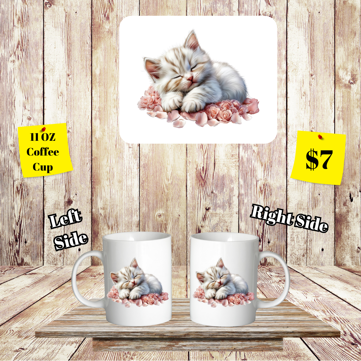 Kitty Cuddle Coffee Cup Collection