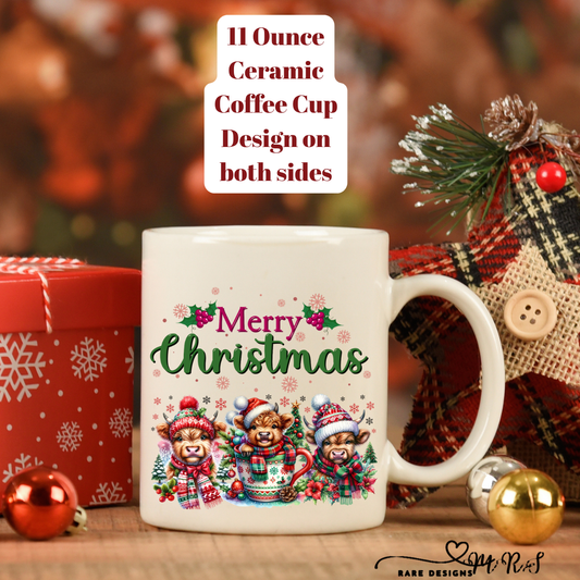Merry Christmas Cozy Cheer – Candle Holder & Coffee Mug