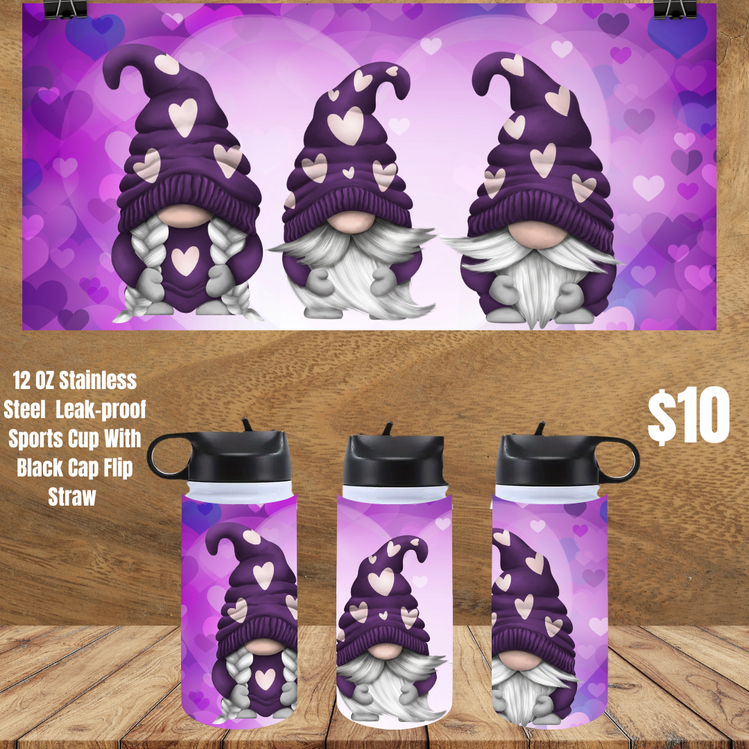 Mini Gnome Hearts Sports Cup Collection