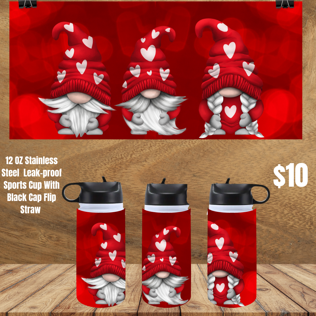 Mini Gnome Hearts Sports Cup Collection