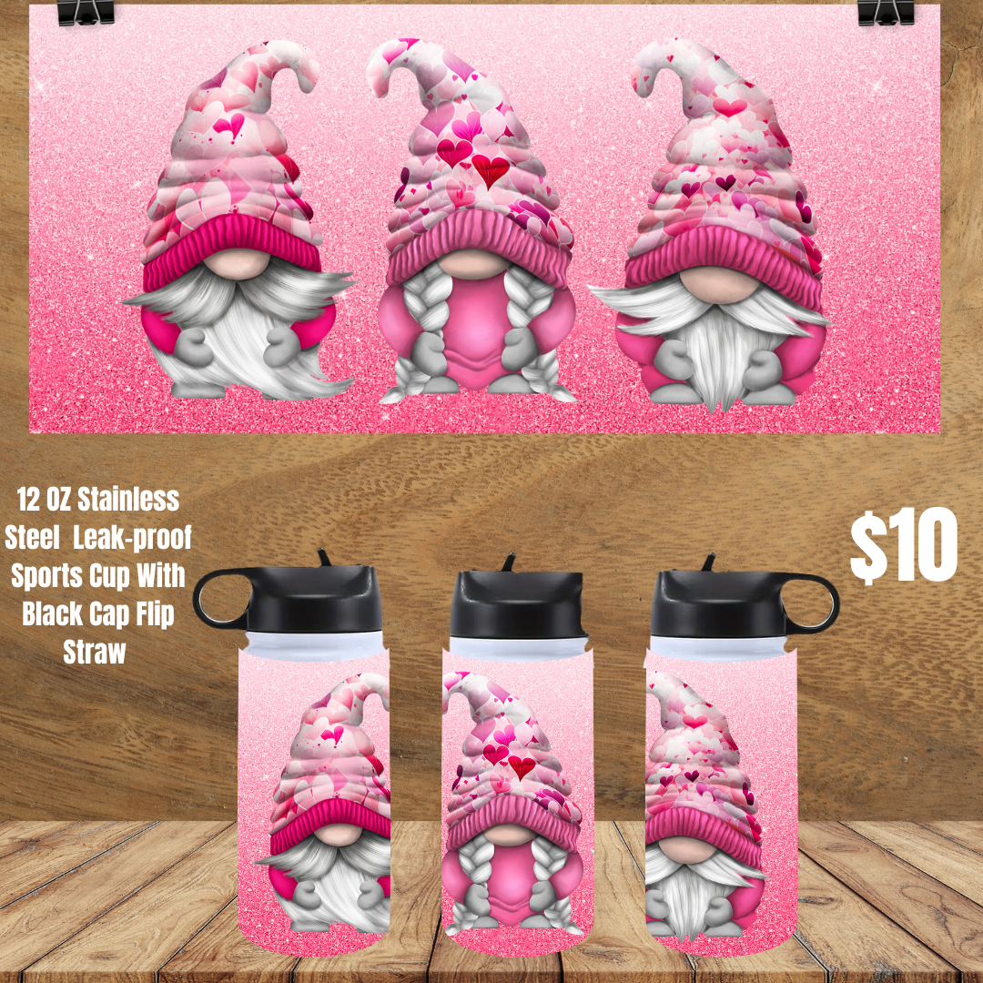 Mini Gnome Hearts Sports Cup Collection