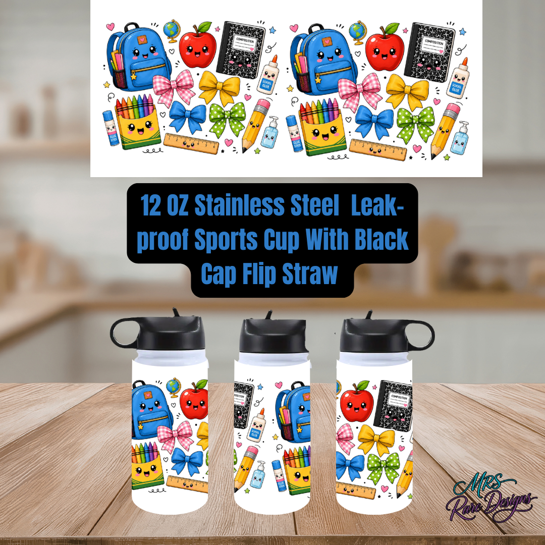 Product Name: SmartyPants Sip & Go Kids 12oz Stainless Steel Sports Bottle