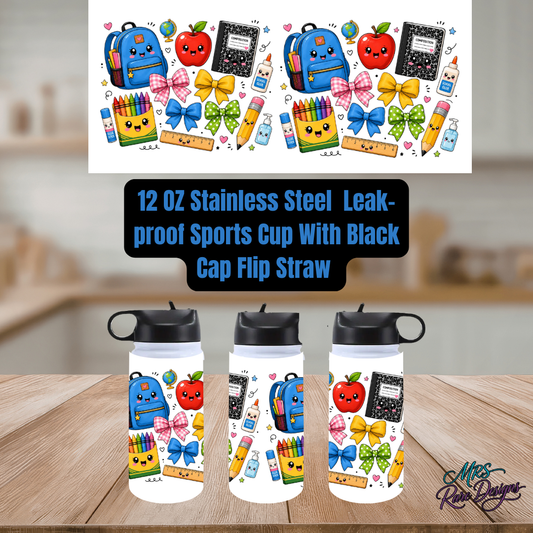 Product Name: SmartyPants Sip & Go Kids 12oz Stainless Steel Sports Bottle