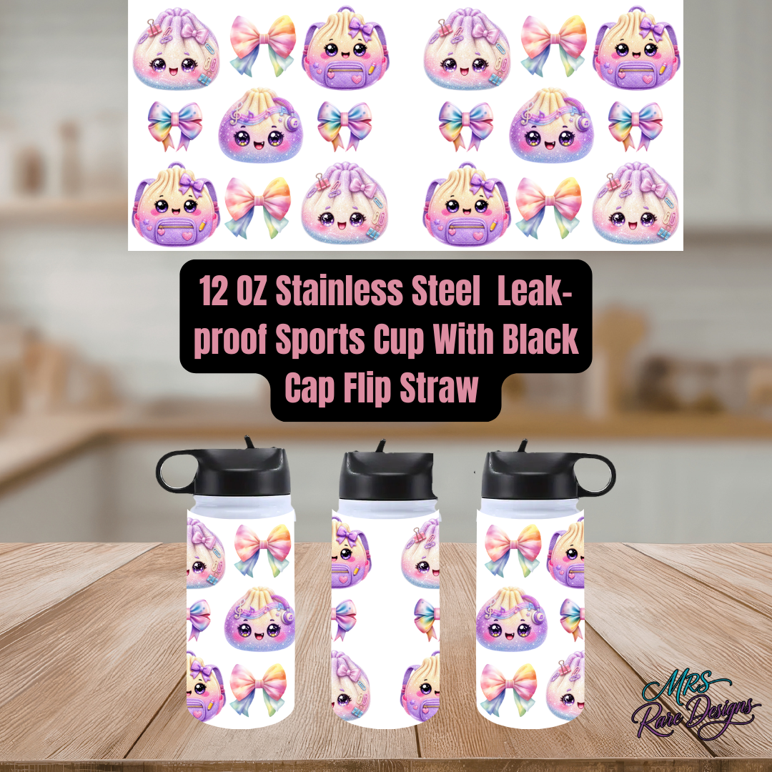 "Jammin' & Studying" Flip Straw Sports Cup