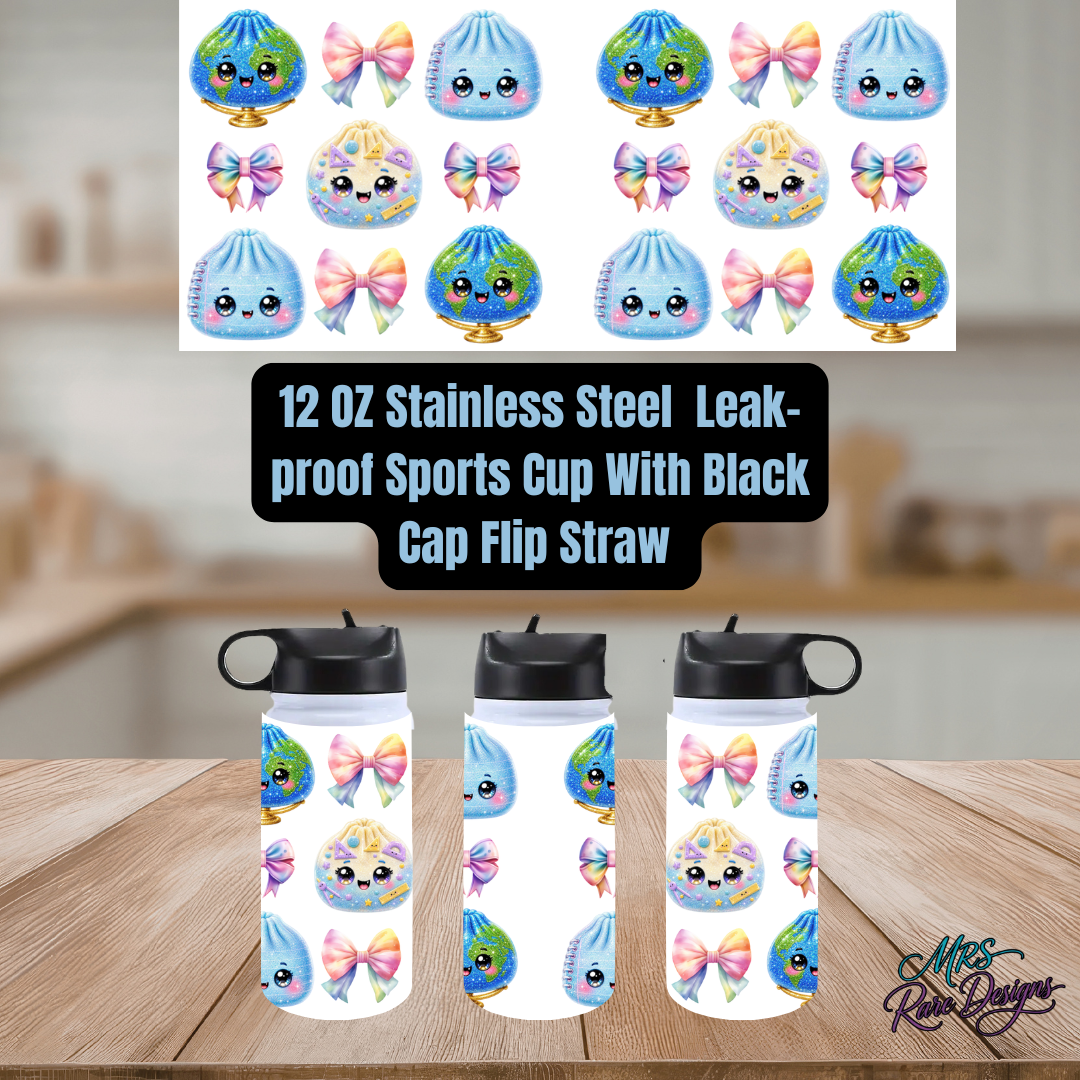"Little Explorer" Flip Straw Sports Cup