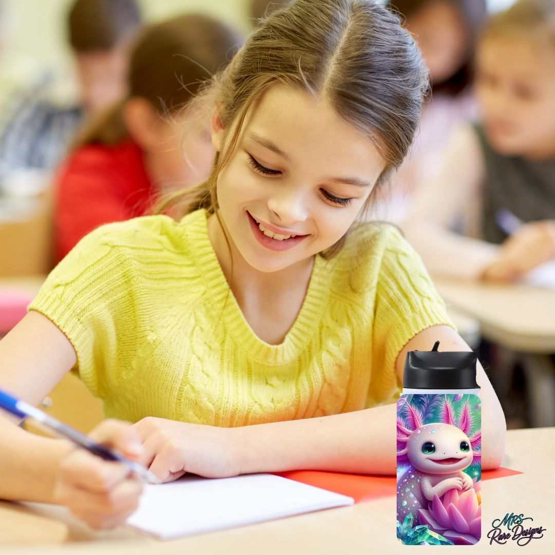 "Zen Axo Mini" 12oz Leak-Proof Sports Cup with Flip Straw
