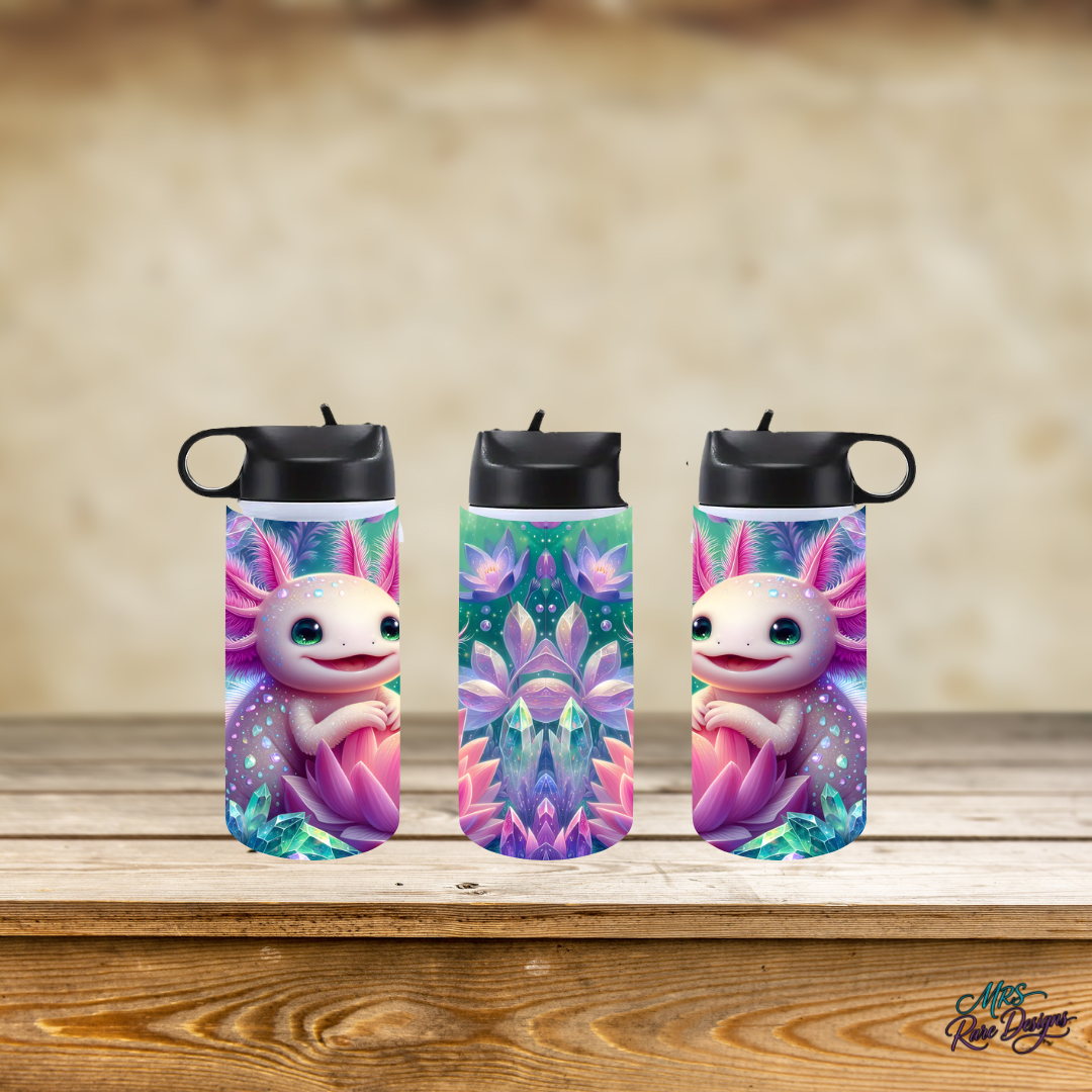 "Zen Axo Mini" 12oz Leak-Proof Sports Cup with Flip Straw