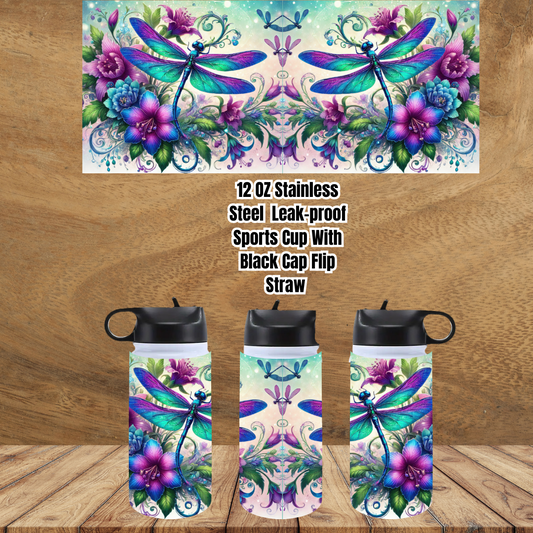 Whimsy Wings 12oz Kids Sport Cup