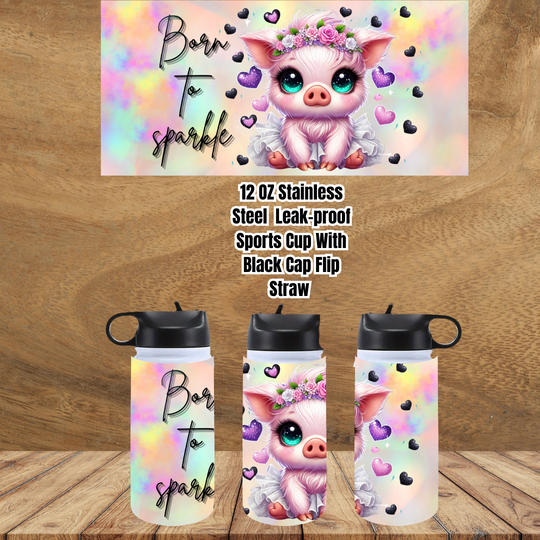 Twilight Dream Piglet 12 ounce Sports Cup
