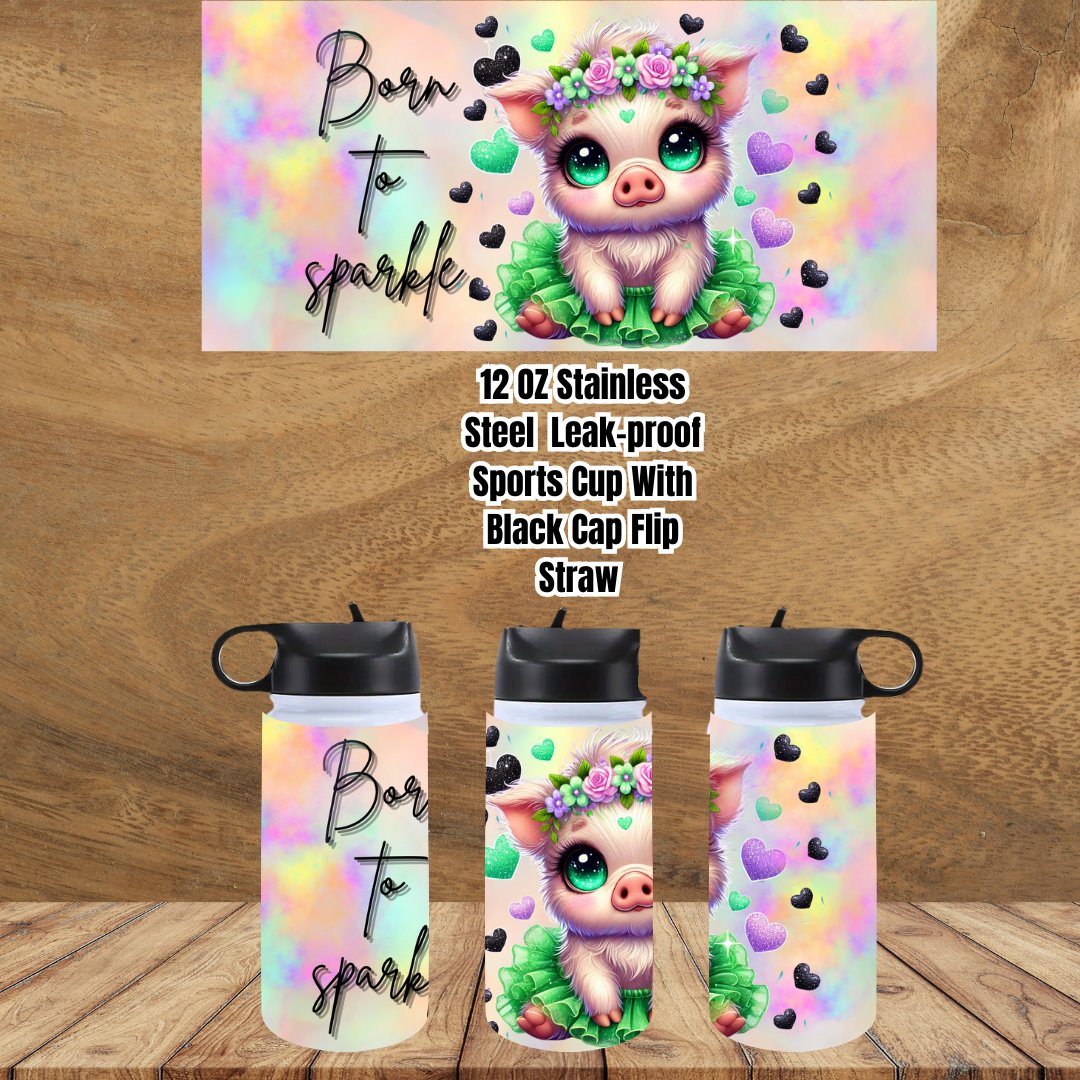 Twilight Dream Piglet 12 ounce Sports Cup