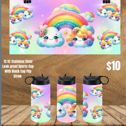 Rainbow Whimsy Sports Cup Collection