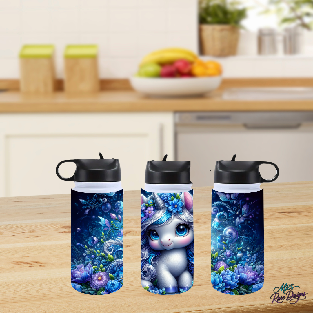 "Moonlit Unicorn Sip-N-Go" — 12oz Leak-Proof Flip Straw Tumbler