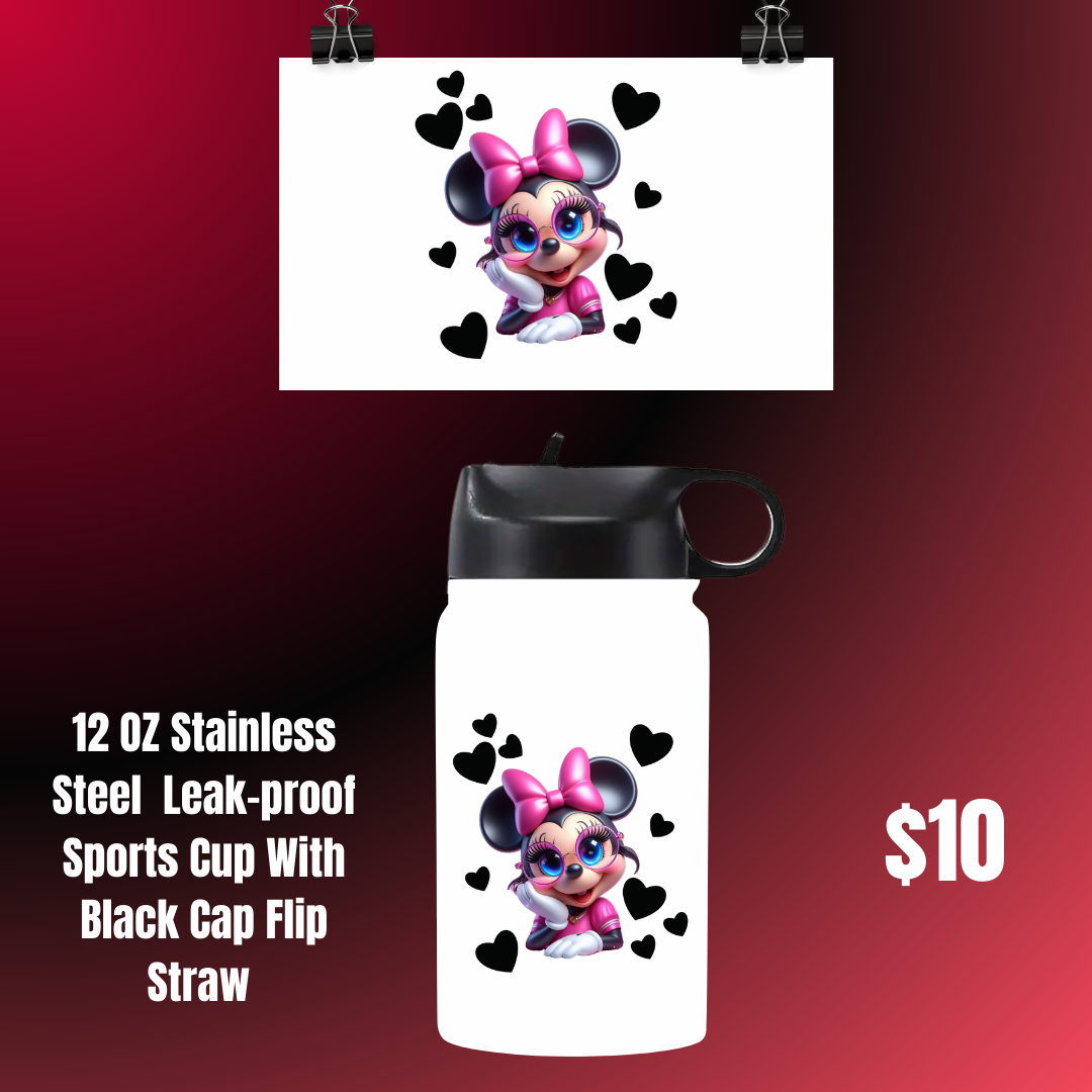 Heartful Minnie Sports Tumbler