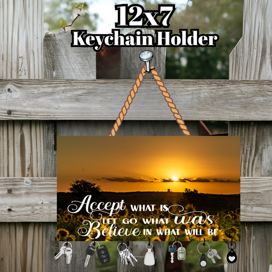 Sunset Serenity Keychain Holder Collection