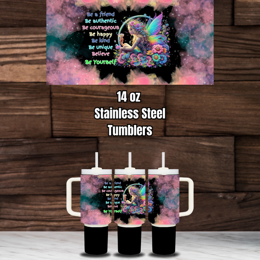Mini Mystic 14 oz Stainless Steel Tumbler