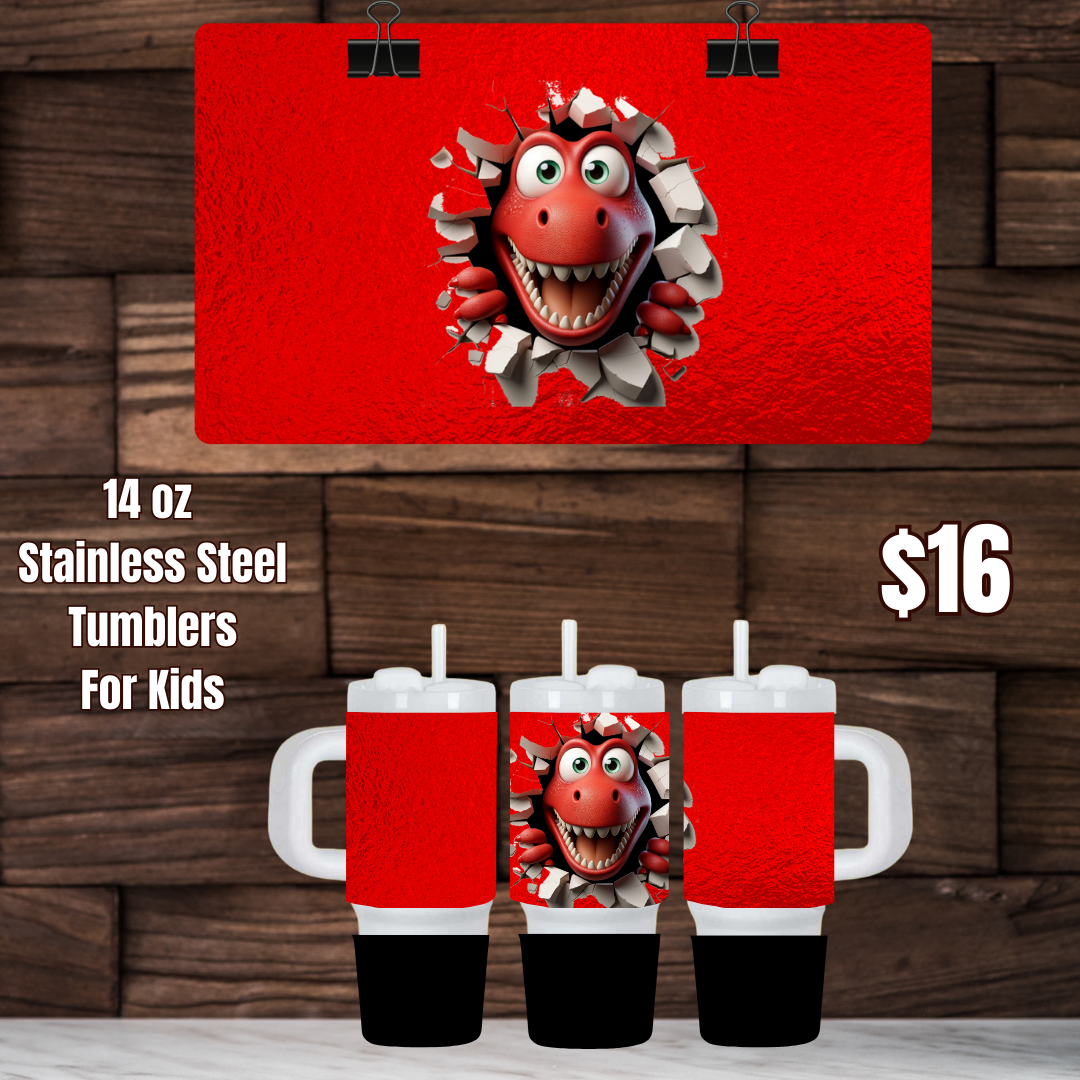 Tiny T-Roar Tumblers