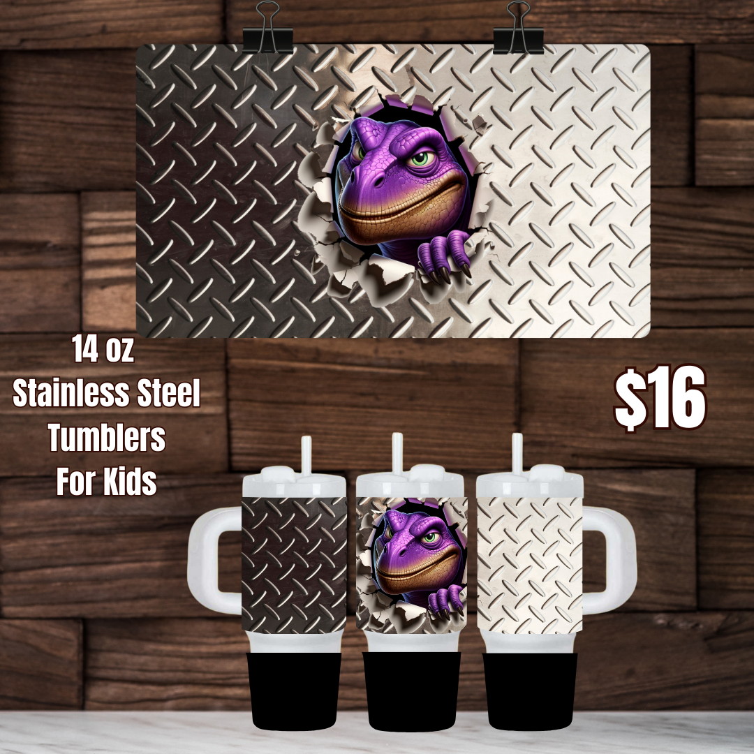 Tiny T-Roar Tumblers