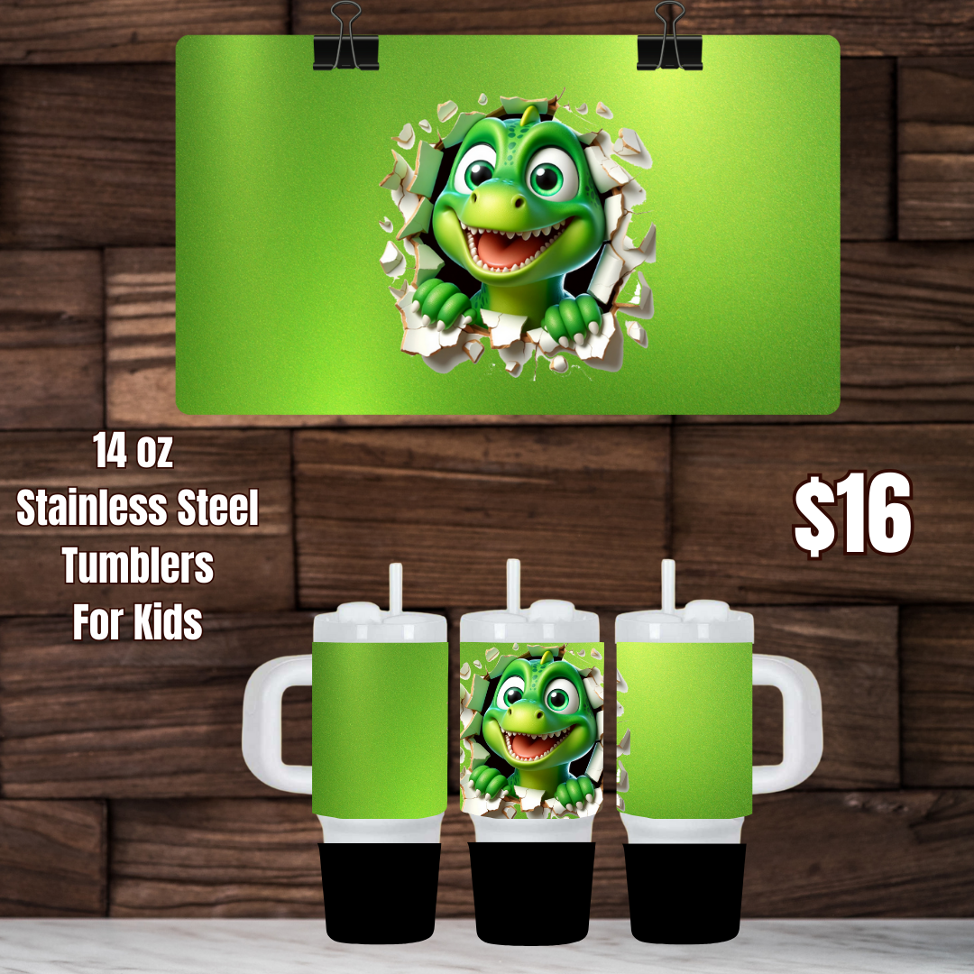 Tiny T-Roar Tumblers