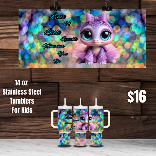 Tiny Turtle Sparkle Tumblers