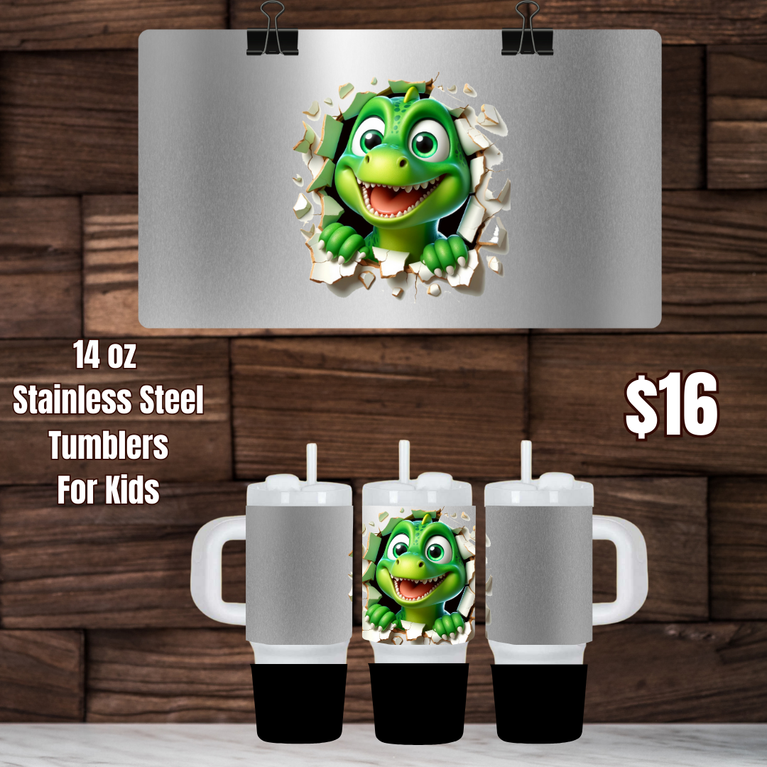 Tiny T-Roar Tumblers