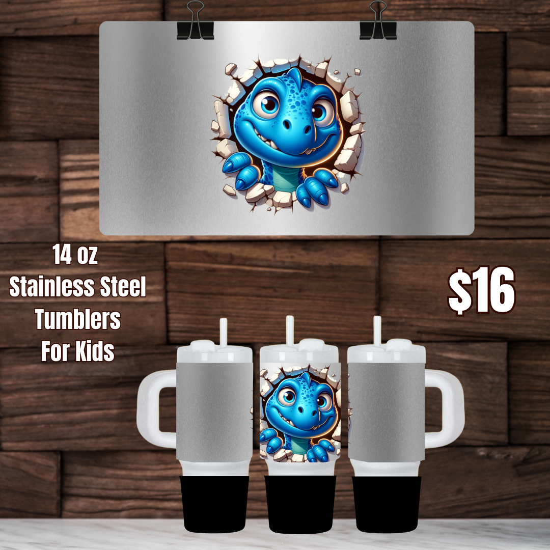 Tiny T-Roar Tumblers