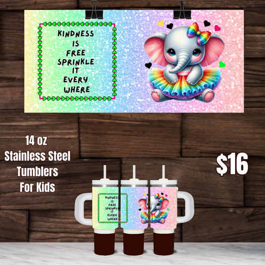 Elephant Sprinkle Tumblers