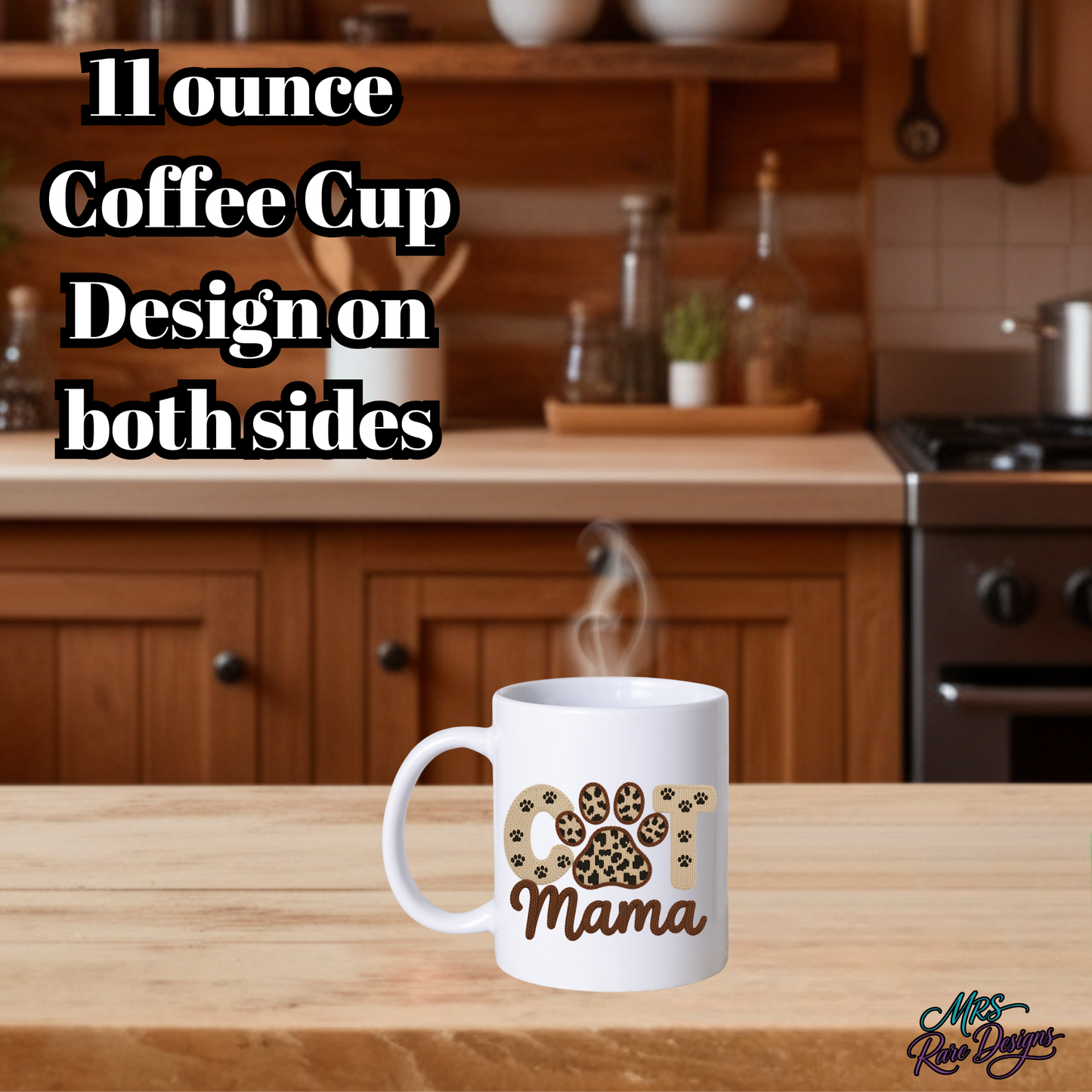 Cat Mama Mug & Gift Bag Set – Perfect Gift for Cat Lovers