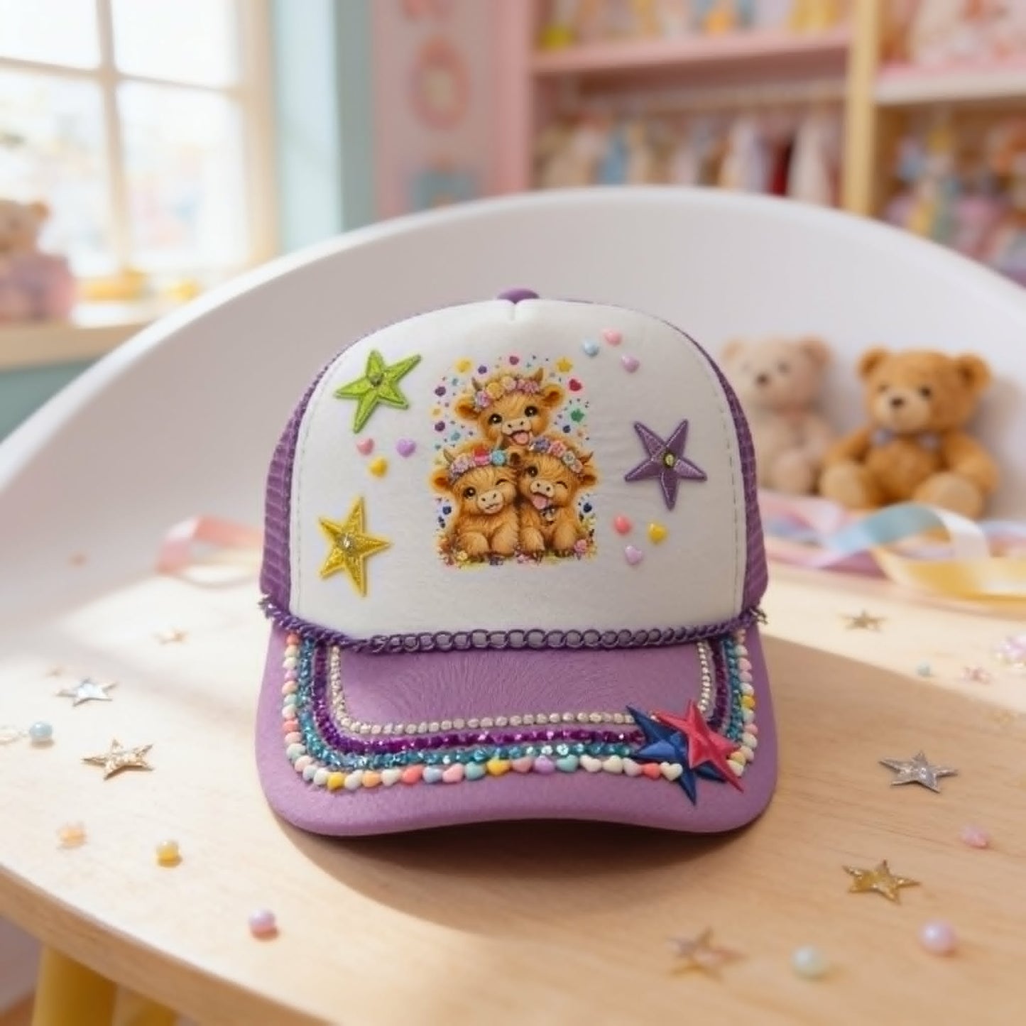 "Lil' Moo Crew" – The Sparkle Squad Trucker Hat