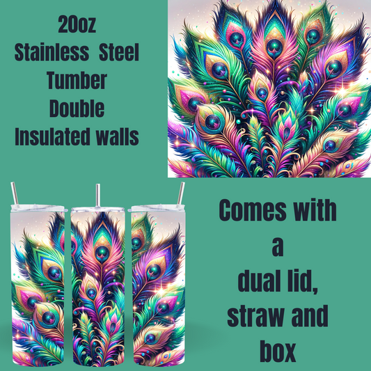 Radiant Plumage 20oz Tumbler