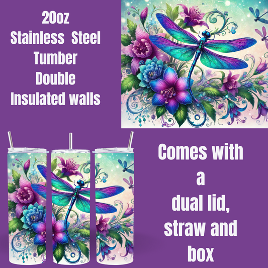 Whimsy Wings 20oz Tumbler