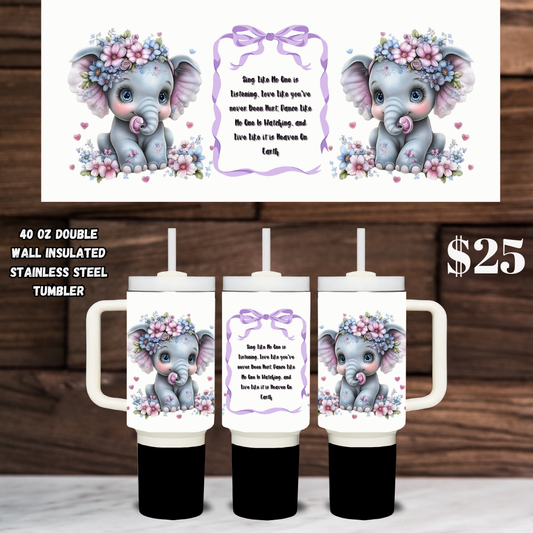 Heavenly Sip Large Tumbler