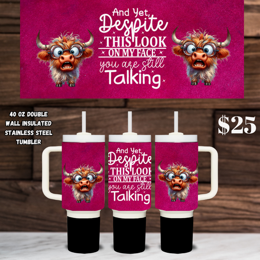Highland Humor Stainless Steel Tumbler Series