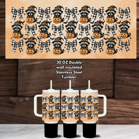 Rustic Charm Halloween Tumbler Collection – 30oz Stainless Steel