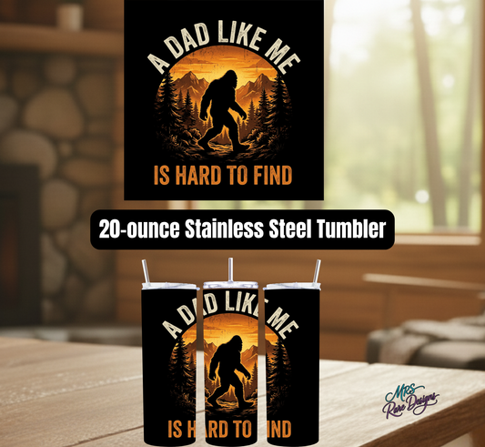 Bigfoot Dad 20 oz Compact Tumbler