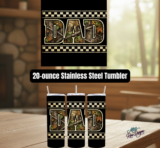 Camo Dad Mini Command Tumbler