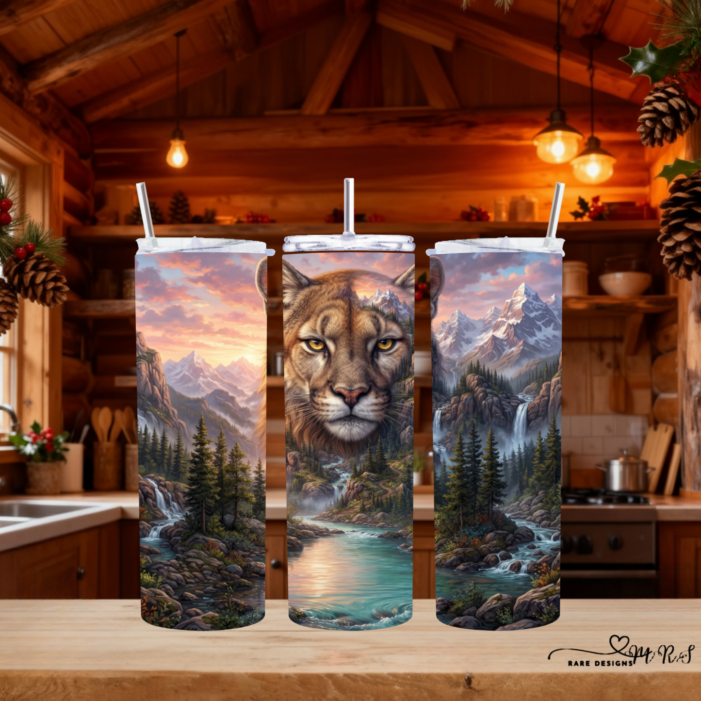 "Wild Ridge" 30oz Skinny Tumbler