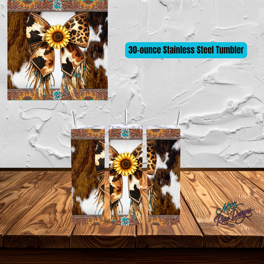 The Grande Prairie Trio — 30-oz Western Boho Tumbler Collection