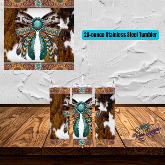 The Wild Prairie Trio — Western Boho Tumbler Collection