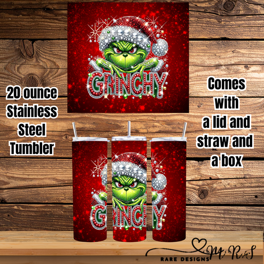 Grinchy Glam Christmas Tumbler Collection
