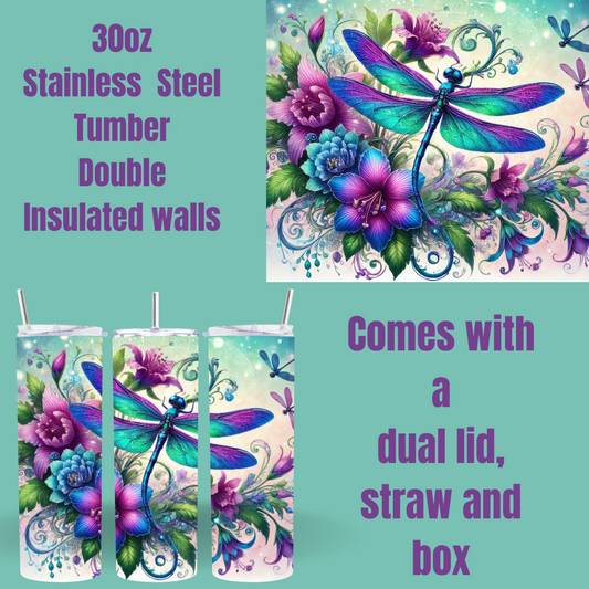 Whimsy Wings 30oz Tumbler