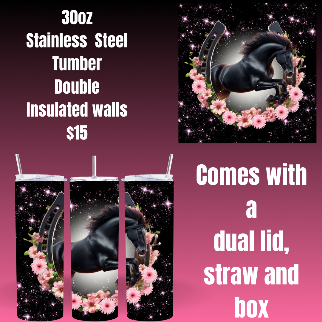 Mystic Equine 30oz Stainless Steel Tumbler Collection