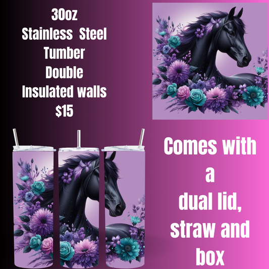Mystic Equine 30oz Stainless Steel Tumbler Collection