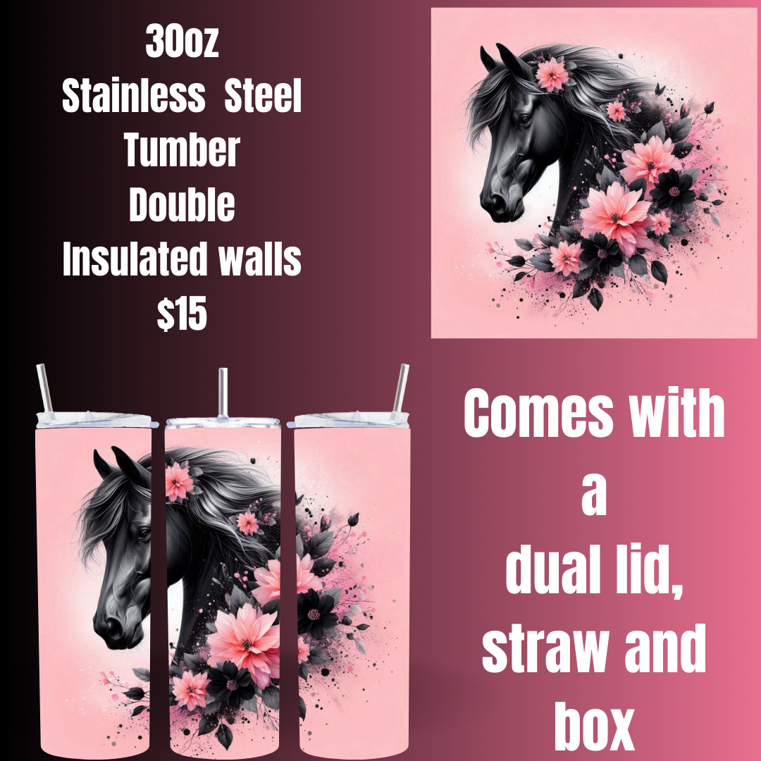 Mystic Equine 30oz Stainless Steel Tumbler Collection