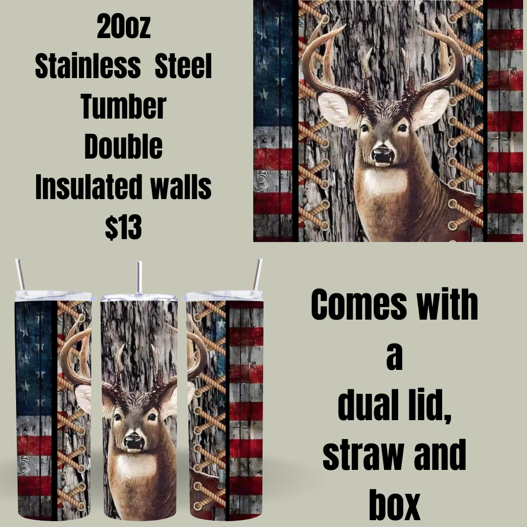 Rustic Hunter Insulated Tumbler Series