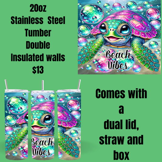 Tropical Turtle Insulated Tumbler Series