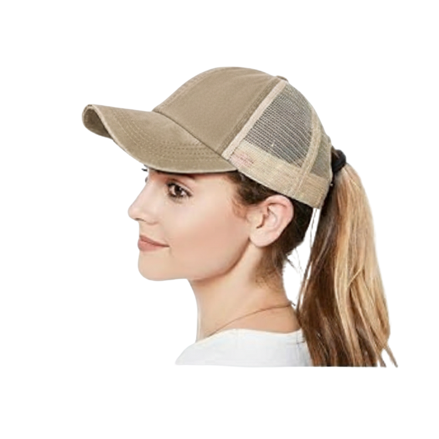 Vintage Dragonfly DTF Distressed Trucker Hat – 80% Polyester 20% Cotton Mesh Baseball Cap for Men & Women