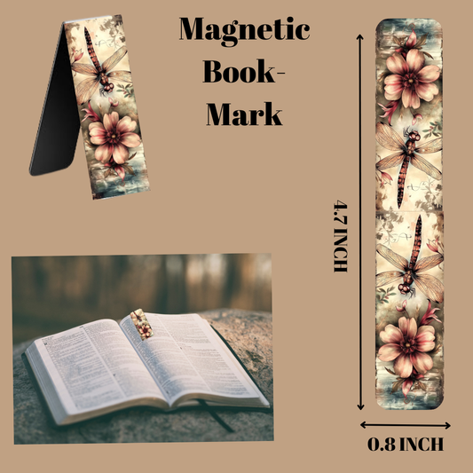 ✨ Whispers of the Wind: Dragonfly Bookmark Set ✨