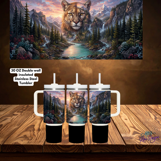 "Guardian of the Ridge" Wilderness Tumbler